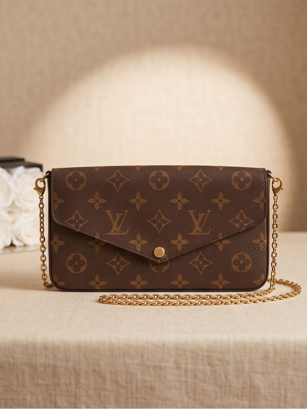 Louis Vuitton Brown Monogram Felicie